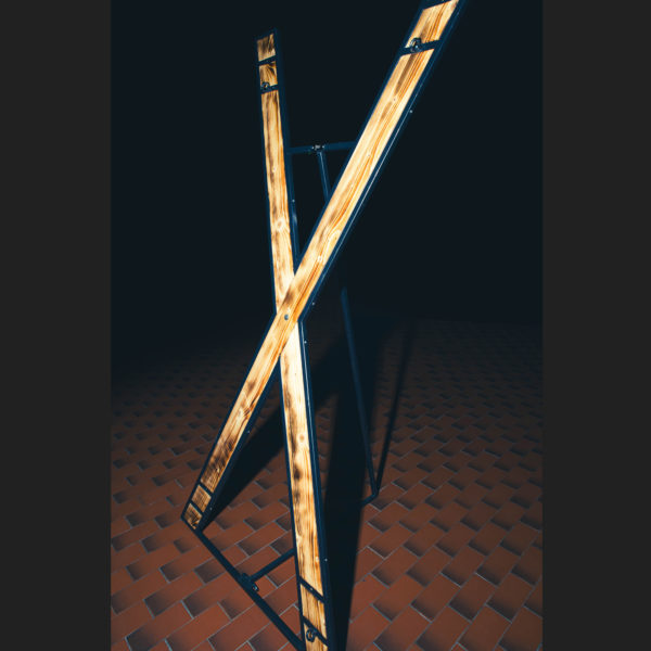 croix de saint André autoportée