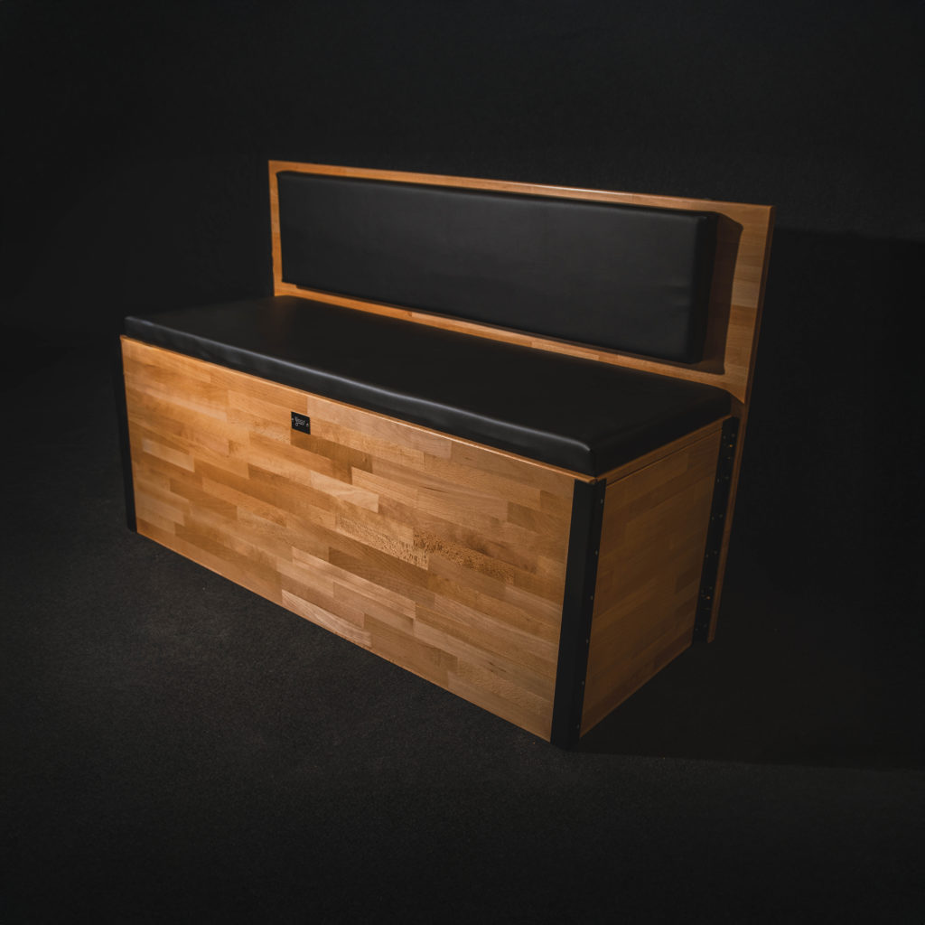 banc modulable fermé